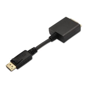 Adaptador Displayport Macho - DVI F?mea (15cm) - AISENS