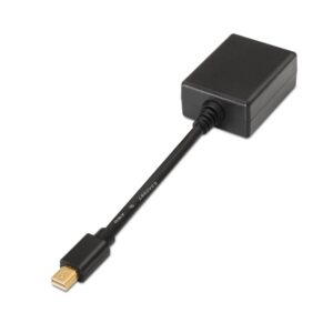 Adaptador Mini Displayport Macho - VGA Fêmea 15cm - AISENS