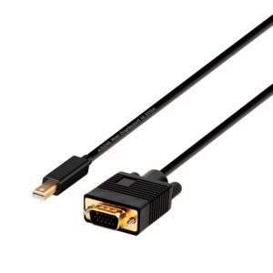 Cabo Conversor Mini Displayport Macho - VGA Macho (2 mts) - AISENS
