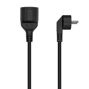 Extens?o El?trica Preto (5 metros) - AISENS