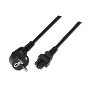 Cabo de Alimentação CEE7/7 Macho - C5 Macho (1,5 mts) - AISENS
