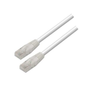 Cabo de Rede RJ45 Cat5e UTP Branco (2 mts) - AISENS