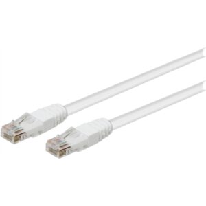 Cabo de Rede RJ45 Cat5E UTP Branco (5 mts) - AISENS
