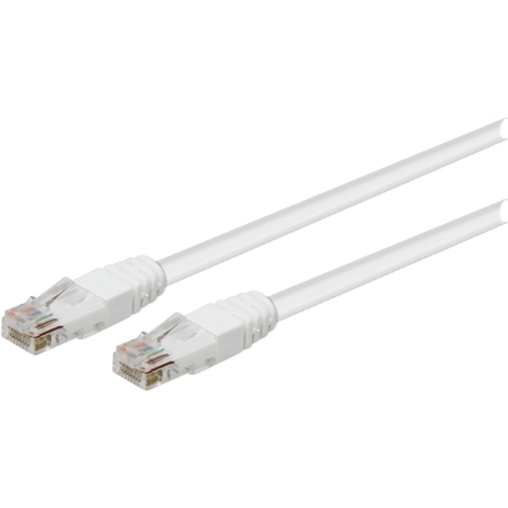Cabo de Rede RJ45 Cat5E UTP Branco (5 mts) - AISENS