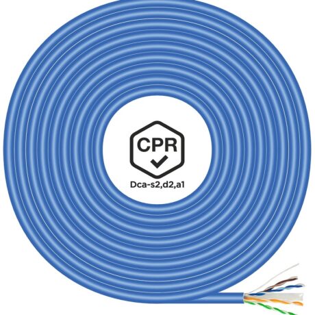 Bobine Cabo de Rede UTP LSZH CPR Dca Cat.6 AWG24 (100 mts) - AISENS