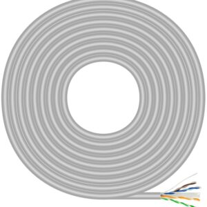 Bobine Cabo de Rede UTP RJ45 Cat.6 Rígido AWG23 CCA (500 mts) - AISENS