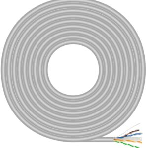 Bobine Cabo de Rede UTP RJ45 Cat.6 R?gido Awg23 CCA (305 mts) - AISENS