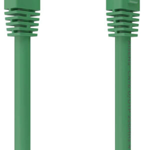 Cabo de Rede Cat.6 RJ45 UTP AWG26 CCA Verde (1mts) - AISENS