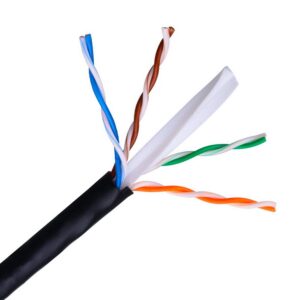 Rolo Cabo de Rede RJ45 Cat6 U/UTP 305M (Cinzento) - AISENS