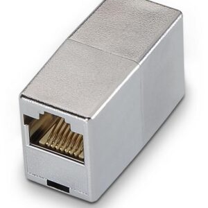 M?dulo Keystone RJ45 F?mea-F?mea (A?o Inoxid?vel) - AISENS