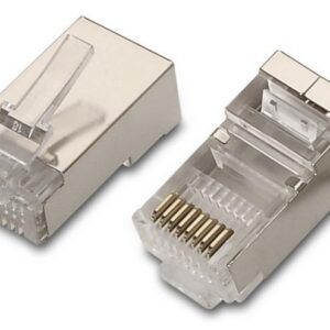 Pack 10x Fichas RJ45 Cat6 FTP (Aço Inoxidável) - AISENS