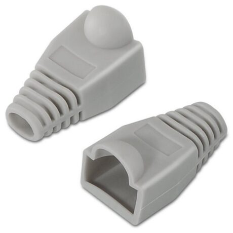 Pack 10x Capa p/ Ficha de Rede RJ45 (Cinzento) - AISENS