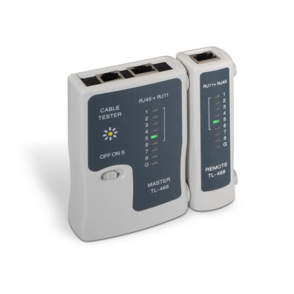 Testador Cabo de Rede UTP/STP (Cinzento) - AISENS