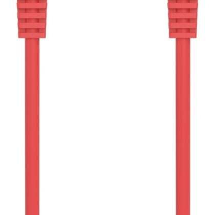 Cabo de Rede RJ45 Cat6a UTP AWG24 Vermelho (25cm) - AISENS