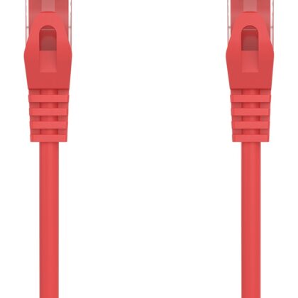 Cabo de Rede RJ45 Cat6a U/UTP (UTP) Vermelho (2 metros) - AISENS