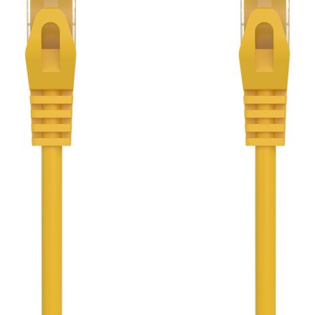 Cabo de Rede RJ45 Cat6a U/UTP (UTP) Amarelo (1,5 metros) - AISENS