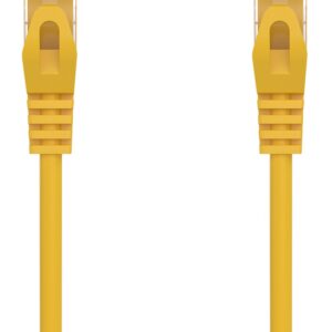 Cabo de Rede RJ45 Cat6a U/UTP (UTP) Amarelo (3 metros) - AISENS