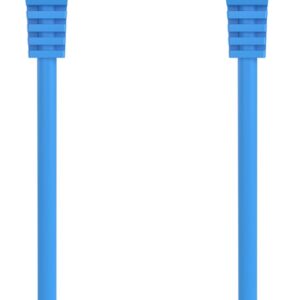 Cabo de Rede Cat6a U/UTP (UTP) Azul (1 metro) - AISENS