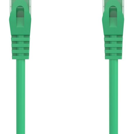 Cabo de Rede RJ45 Cat6a U/UTP (UTP) Verde (30 cm) - AISENS
