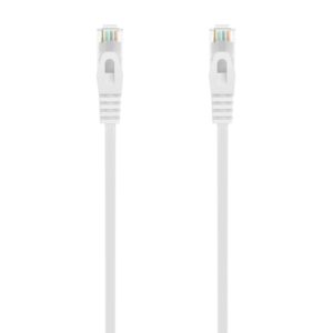 Cabo de Rede RJ45 Cat6a U/UTP (UTP) Branco (2 metros) - AISENS