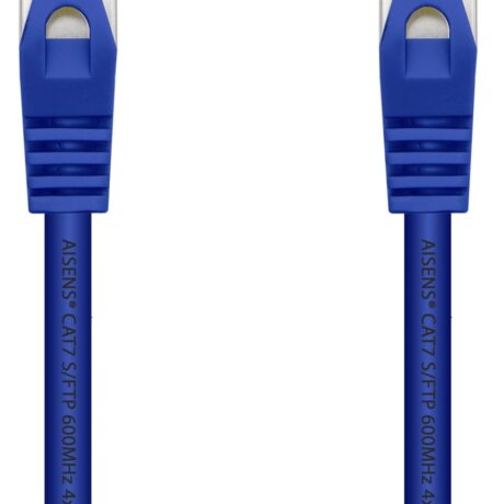 Cabo de Rede RJ45 Cat7 S/FTP Azul (50cm) - AISENS