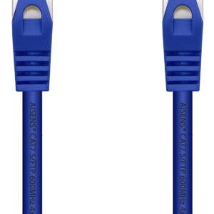 Cabo de Rede RJ45 Cat7 S/FTP Azul (2 mts) - AISENS