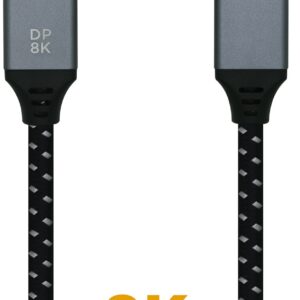 Cabo Displayport V1.4 Macho - Macho 8K 60Hz (1,5 mts) - AISENS