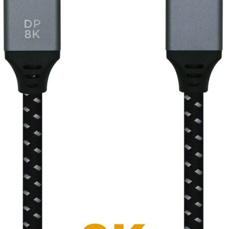 Cabo Displayport V1.4 Macho - Macho 8K 60Hz (2 mts) - AISENS
