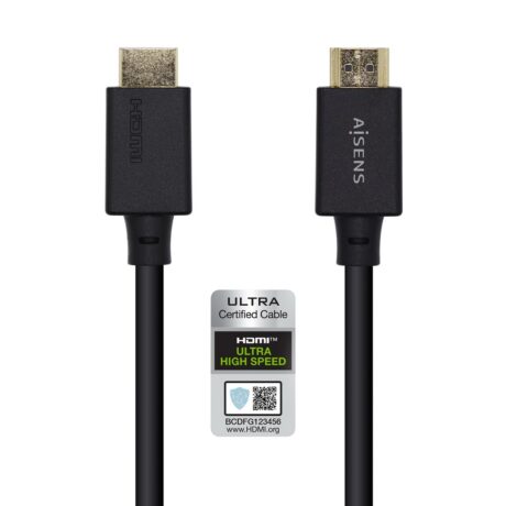 Cabo HDMI V2.1 Macho - Macho 8K 60Hz (50cm) - AISENS