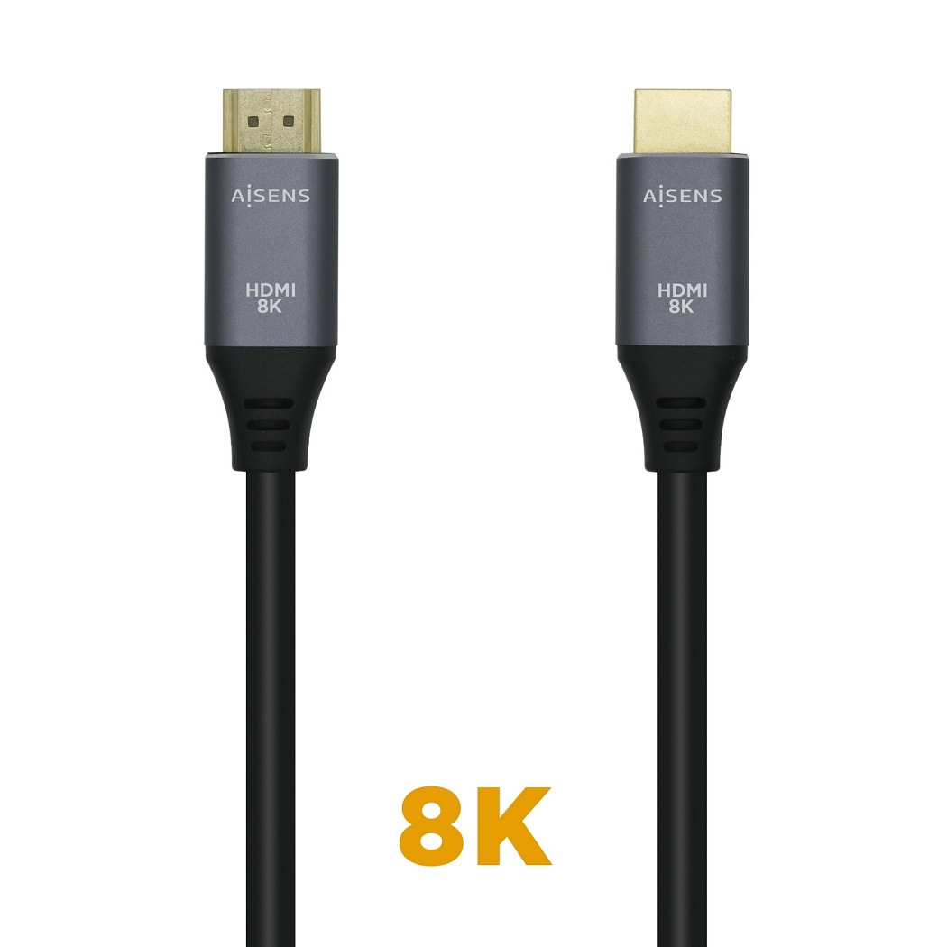 Cabo HDMI V2.1 Macho - Macho 8K 60Hz (2 mts) - AISENS