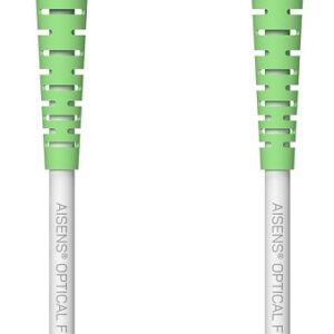 Cabo Fibra Óptica G657A2 3.0 9/125 Branco (60 mts) - AISENS