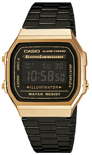 Relógio CASIO VINTAGE ICONIC (Bracelete Preto)