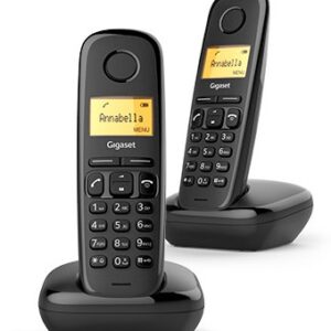 Pack 2x Telefones Digitais s/ Fios (Rede Fixa) Gigaset A170 DUO - SIEMENS