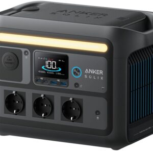 Power Station Portátil Solix C800X 1200W 768Wh (Preto) - ANKER