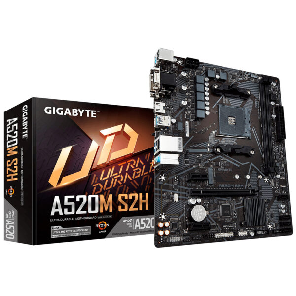 Motherboard Micro-ATX Gigabyte A520M S2H