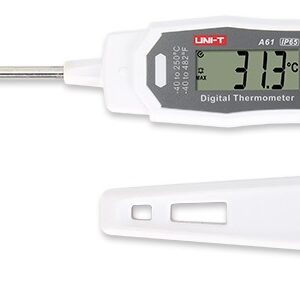 Termómetro Digital c/ Sonda IP65 (-40º ~ 250ºC) - UNI-T