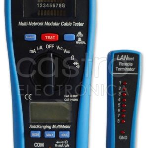 Multimetro Digital com Testador de Redes KM-LAN - K2M