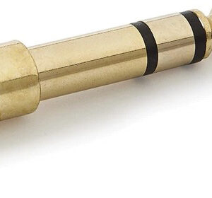 Ficha Adaptadora Jack 6,3mm Macho Stéreo - Jack 3,5mm Fêmea Stéreo - FONESTAR
