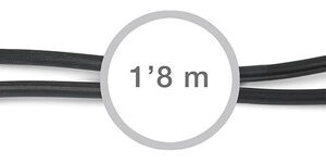 Cabo RCA Macho - RCA Macho (1,8 mts) - FONESTAR