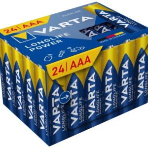 Pack 24x Pilhas 1,5V Alcalinas LR03 AAA - VARTA