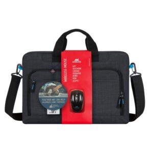 Mala Rivacase 17.3" Bundle 8058 + rato sem fio.