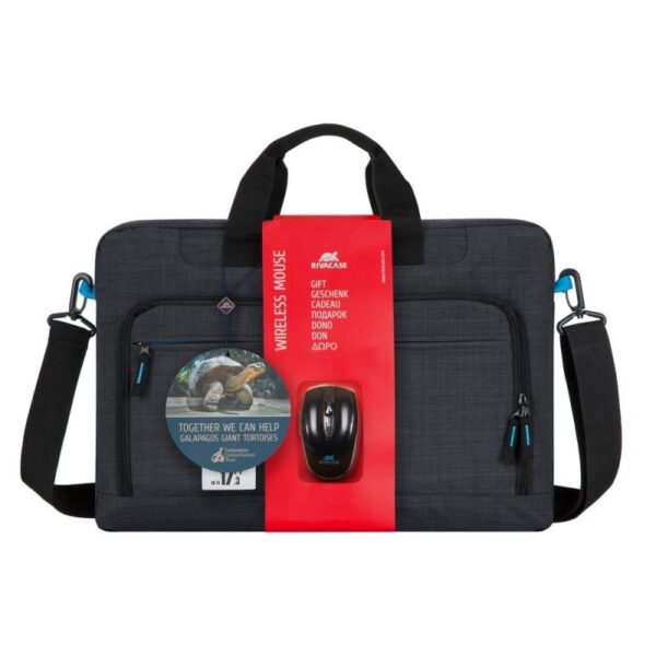 Mala Rivacase 17.3" Bundle 8058 + rato sem fio.
