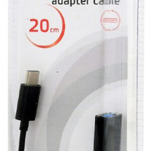 Adaptador USB-C p/ Smartphones e Tablets - GEMBIRD