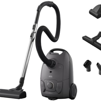 Aspirador c/ Saco AB51A3DG 3L 750W (Cinzento) - AEG