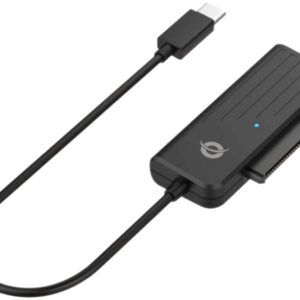 Cabo Adaptador USB-C - SATA 3.0 HDD/SDD 2.5 (Preto) - CONCEPTRONIC