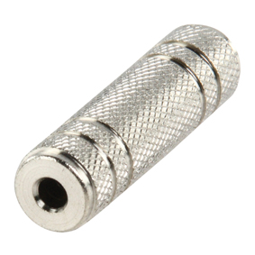 Ficha Adaptadora Metálica - União Jack 3,5mm Stereo