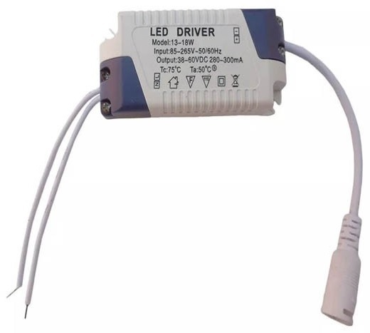 Transformador Driver DIMÁVEL p/ Paineis LED 7W / 9W / 12W / 15W