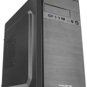 Caixa de PC Micro-ATX Anima AC4 USB 3.0 (Preto) - TACENS