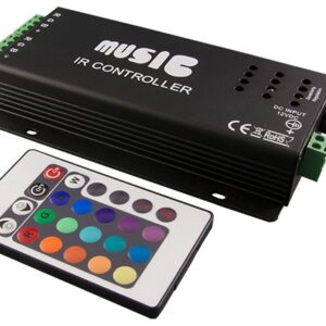 Controlador RGB através de Musica p/ Fitas de LED