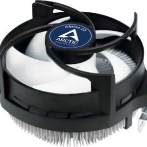 Air Cooler CPU Alpine 23 Compact 90mm Preto/ (Branco) - ARCTIC